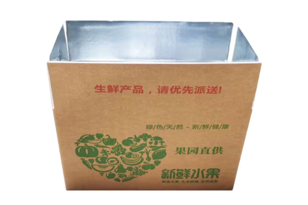 How does the cold chain food insulation box adapt to the storage needs of different foods?